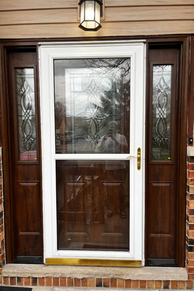 Front Door Installation - After